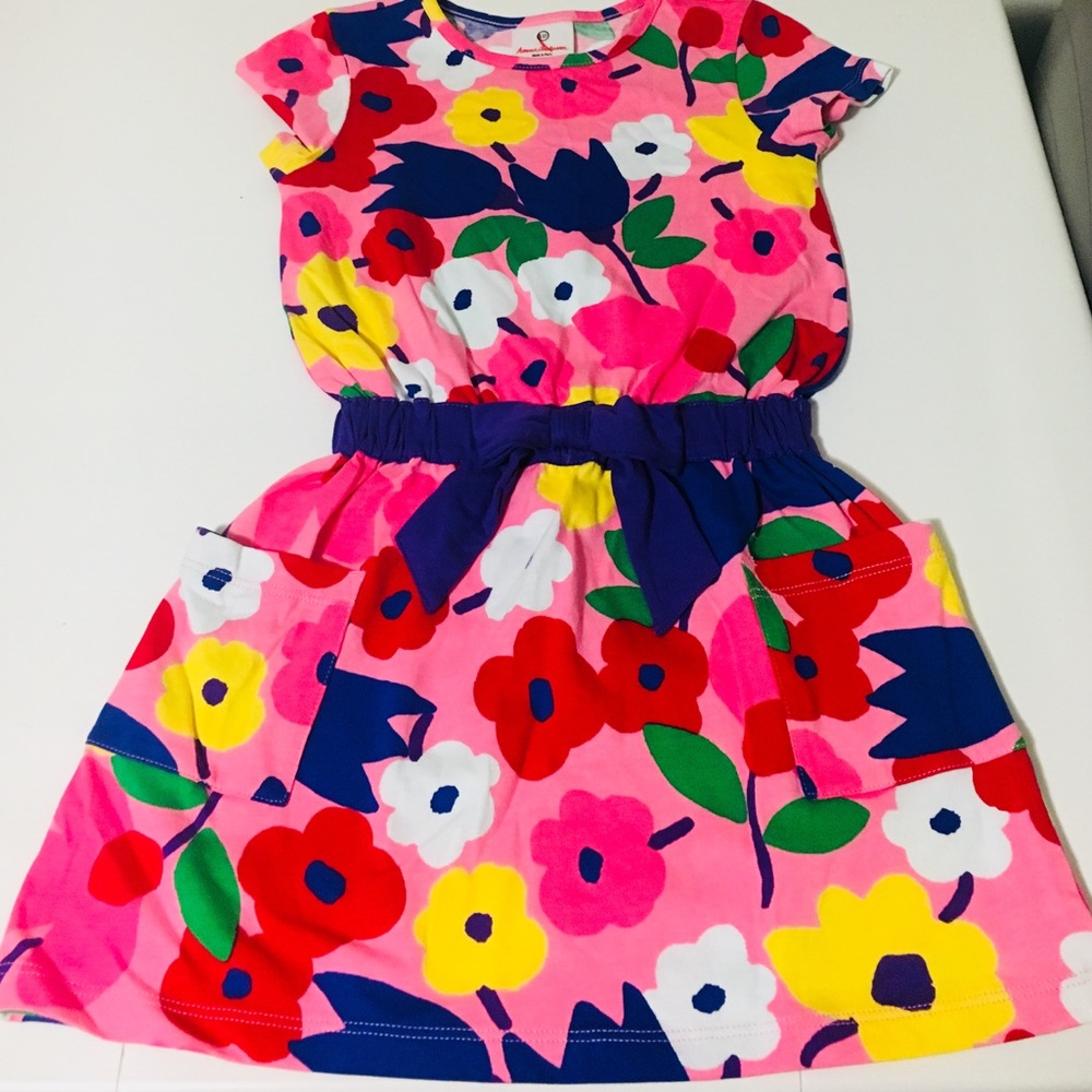 Hanna Andersson Flowered Girls Dress
